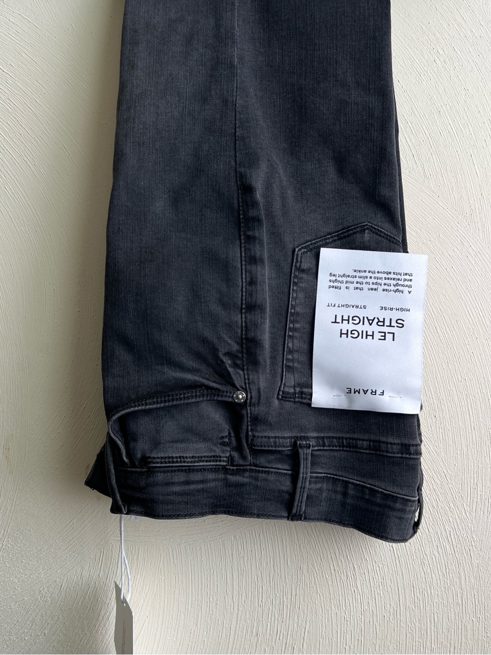 Frame Le High Straight Jeans High-Rise fit